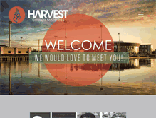 Tablet Screenshot of harvestchurchministries.com